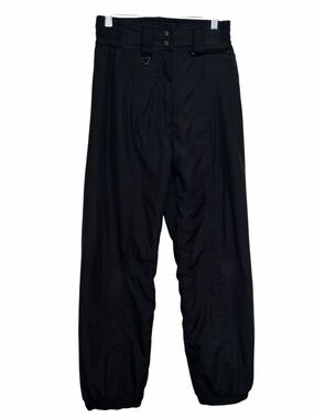 Obermeyer Womens Arctic Ski Pants Black Sz 6 Insulated Winter Snowboarding